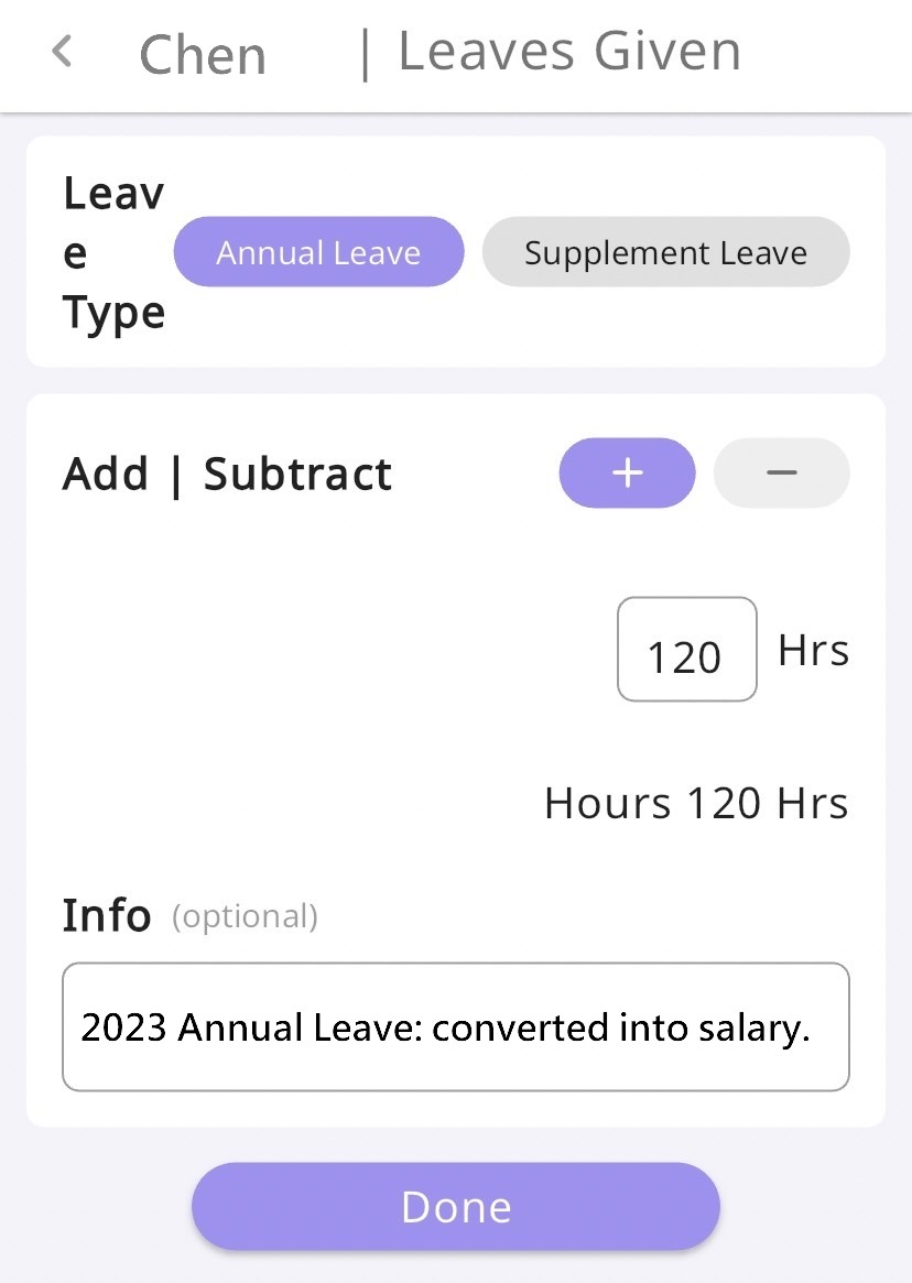 How to grant annual leave to employees?